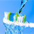 I’m worried about bacteria on my toothbrush. Can I disinfect it in the dishwasher?