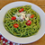 Spinach, Arugula and Walnut Pesto With Whole-wheat Linguine