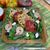 Heirloom Tomato Salad With Grilled Shrimp, Goat Cheese and Creamy Chive Buttermilk Dressing